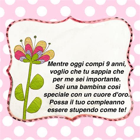 frasi compleanno bambina